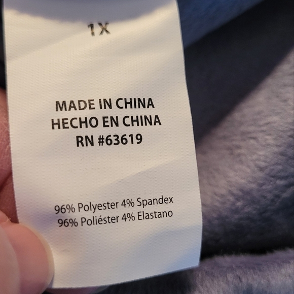 BEBE Sport Velour Soft Cropped Hoodie Size 1X - Picture 8 of 9